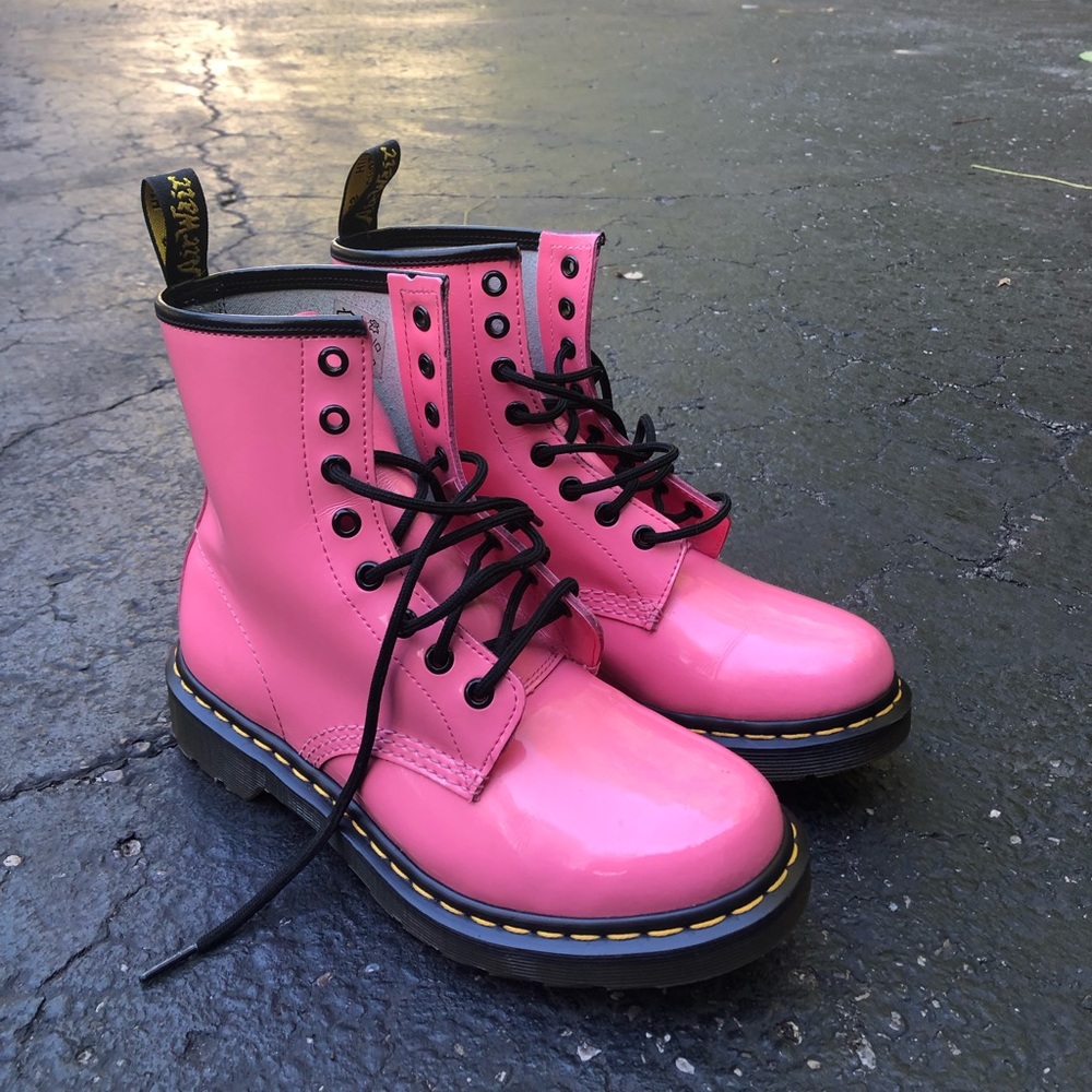 Pink Doc Martens